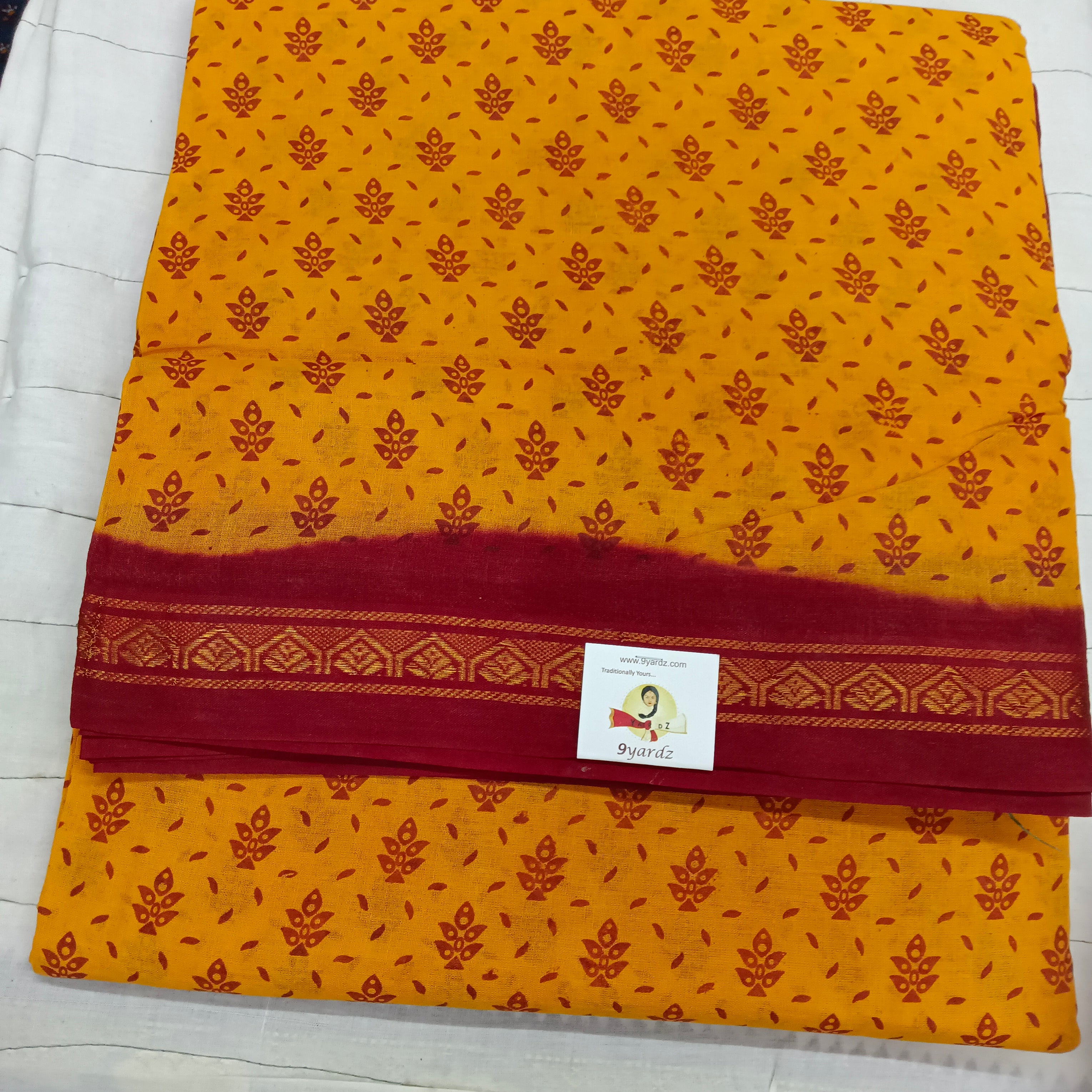 Sungudi cotton 12 yardz