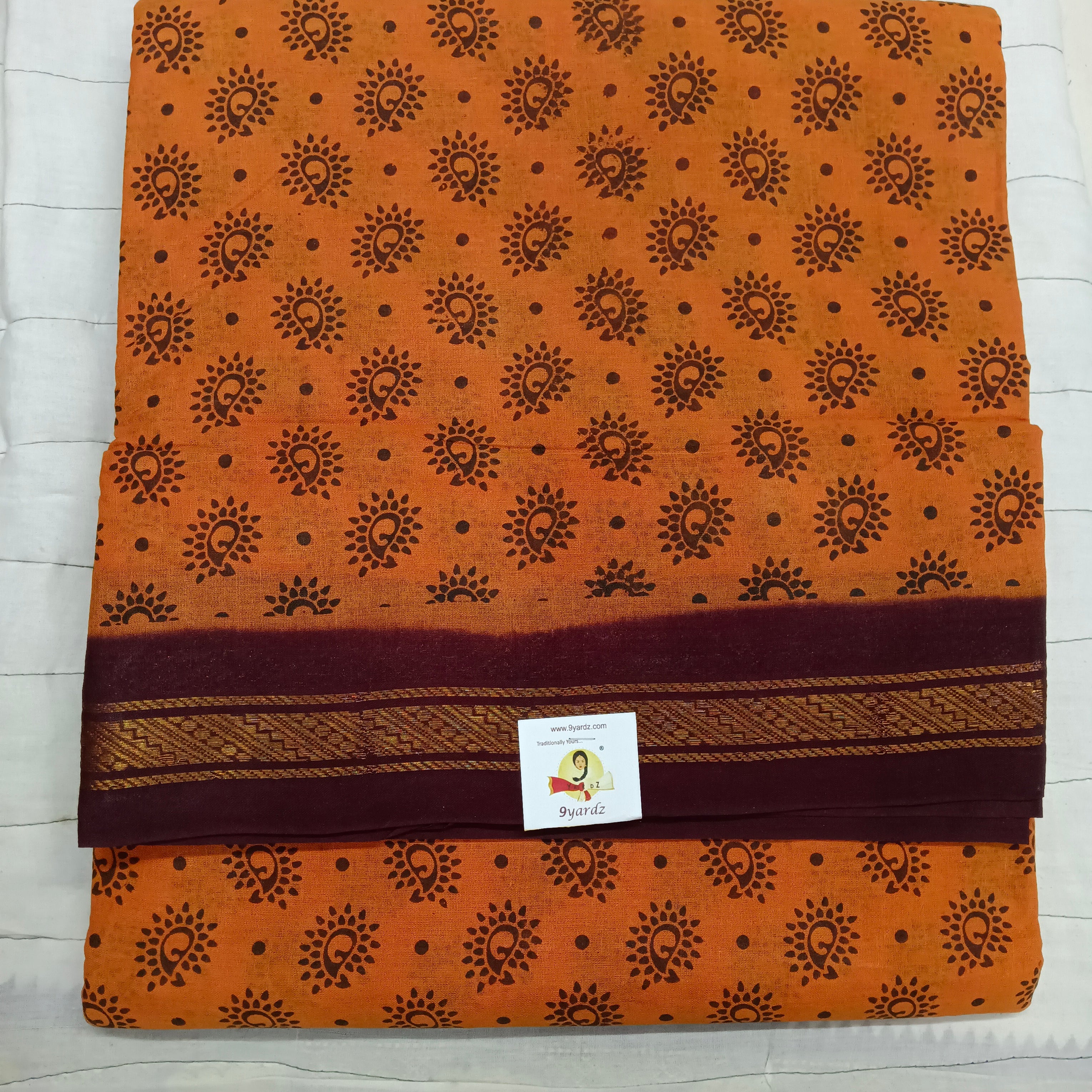 Sungudi cotton 12 yardz