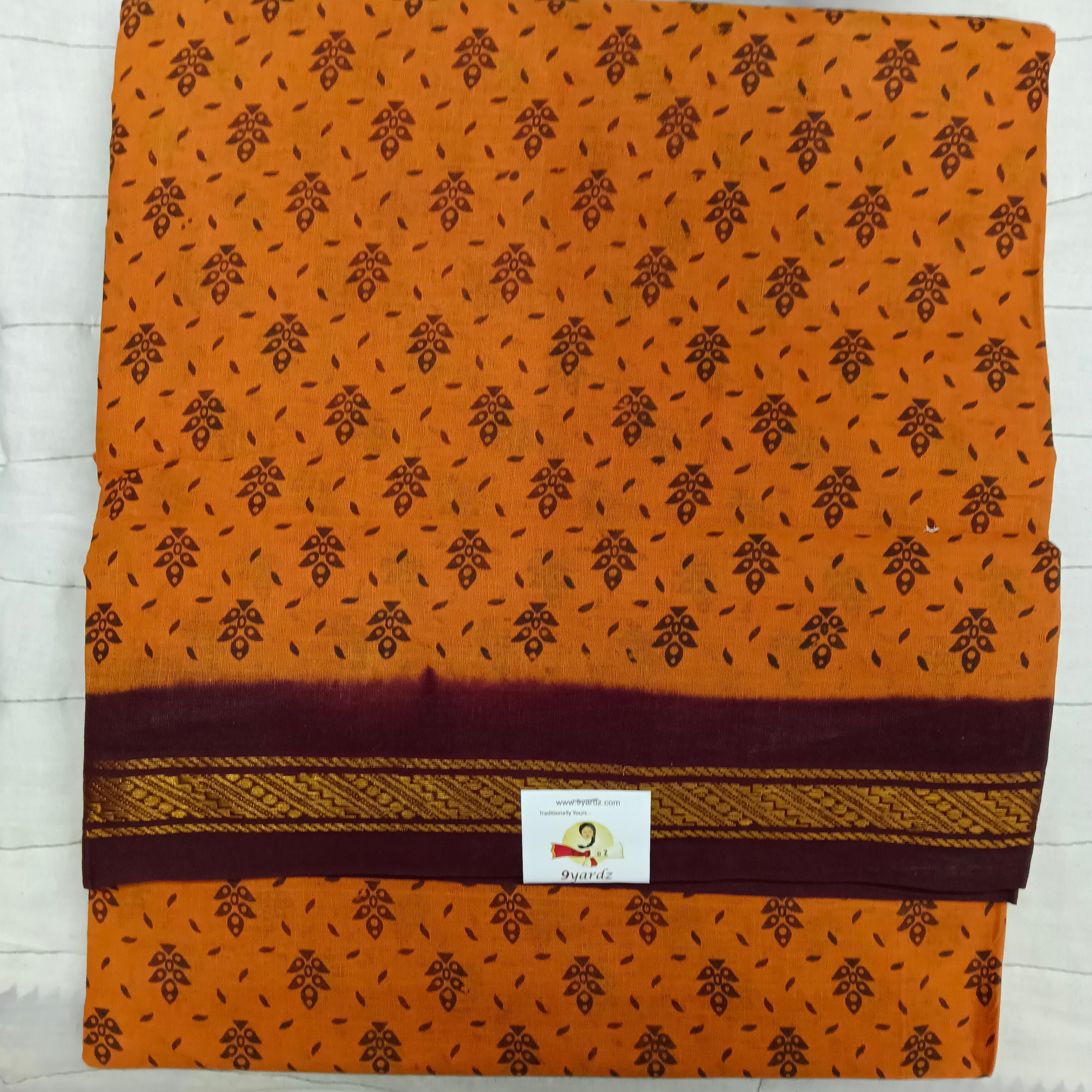 Sungudi cotton 12 yardz