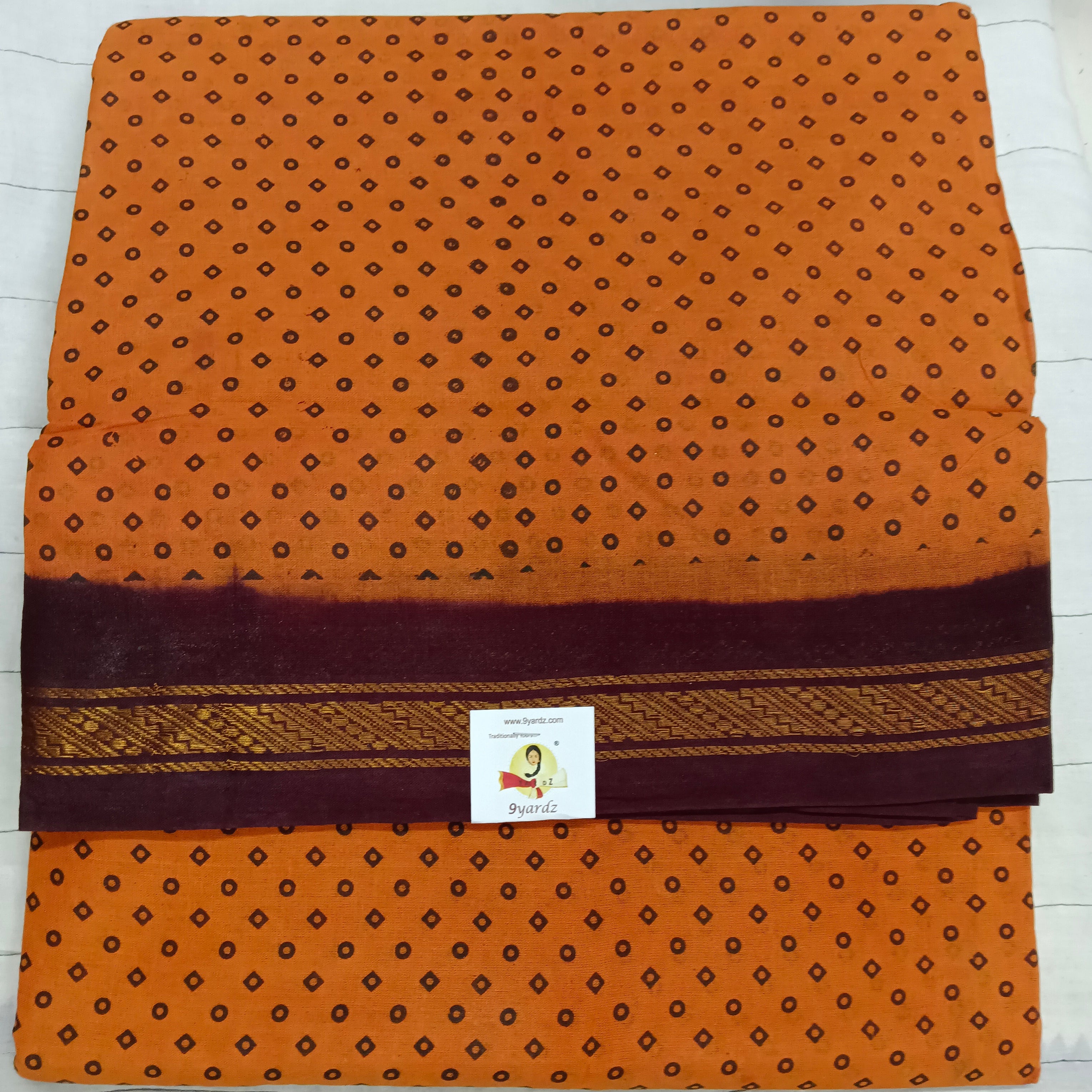 Sungudi cotton 12 yardz