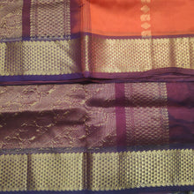 Load image into Gallery viewer, Pure silk cotton- Reverse Pallu- Semi Korvai