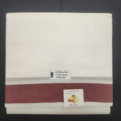 Nagari Cotton Dhothi 9*5