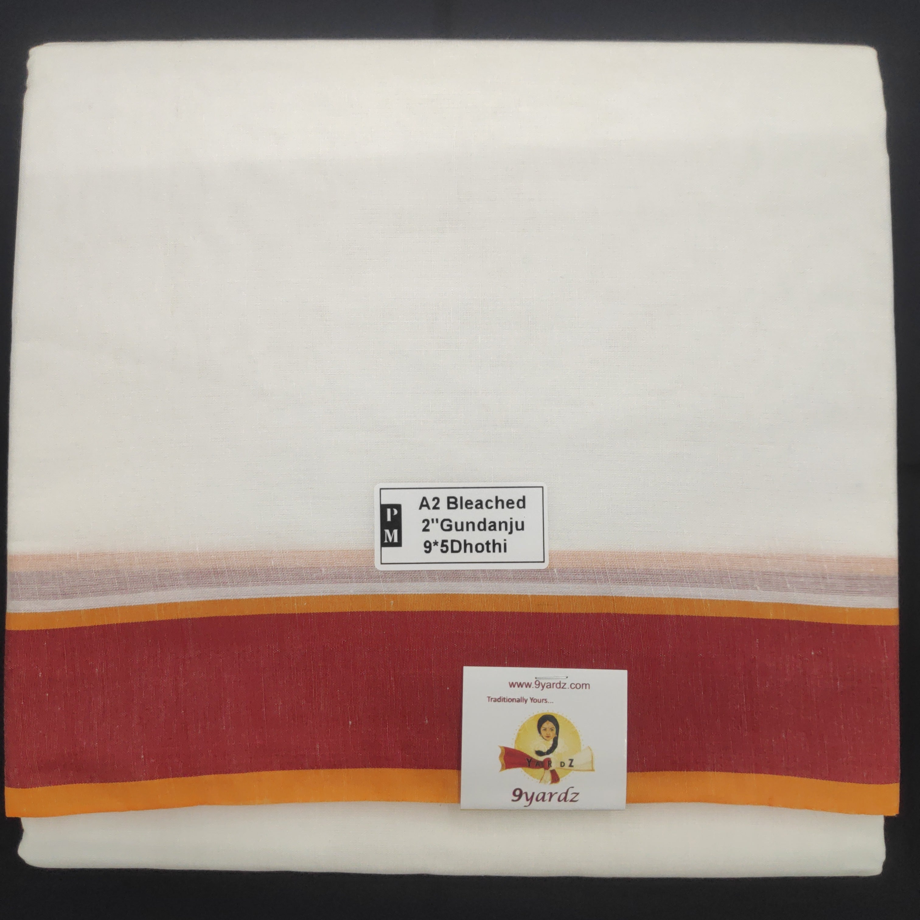 Nagari Cotton Dhothi 9*5