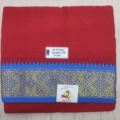 Cotton Colour  Dhothi 9*5