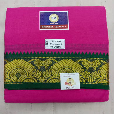 Cotton Colour  Dhothi 9*5