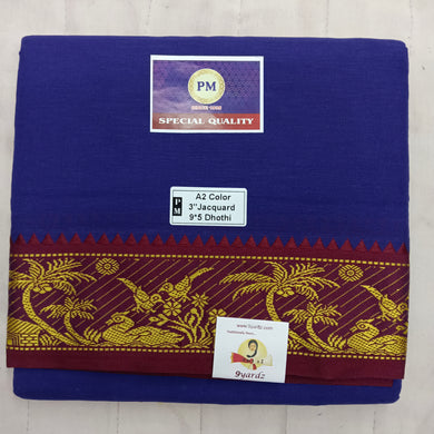 Cotton Colour  Dhothi 9*5