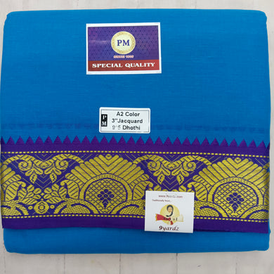 Cotton Colour  Dhothi 9*5