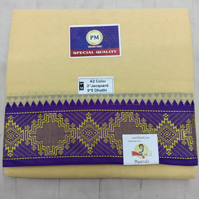 Cotton Colour  Dhothi 9*5