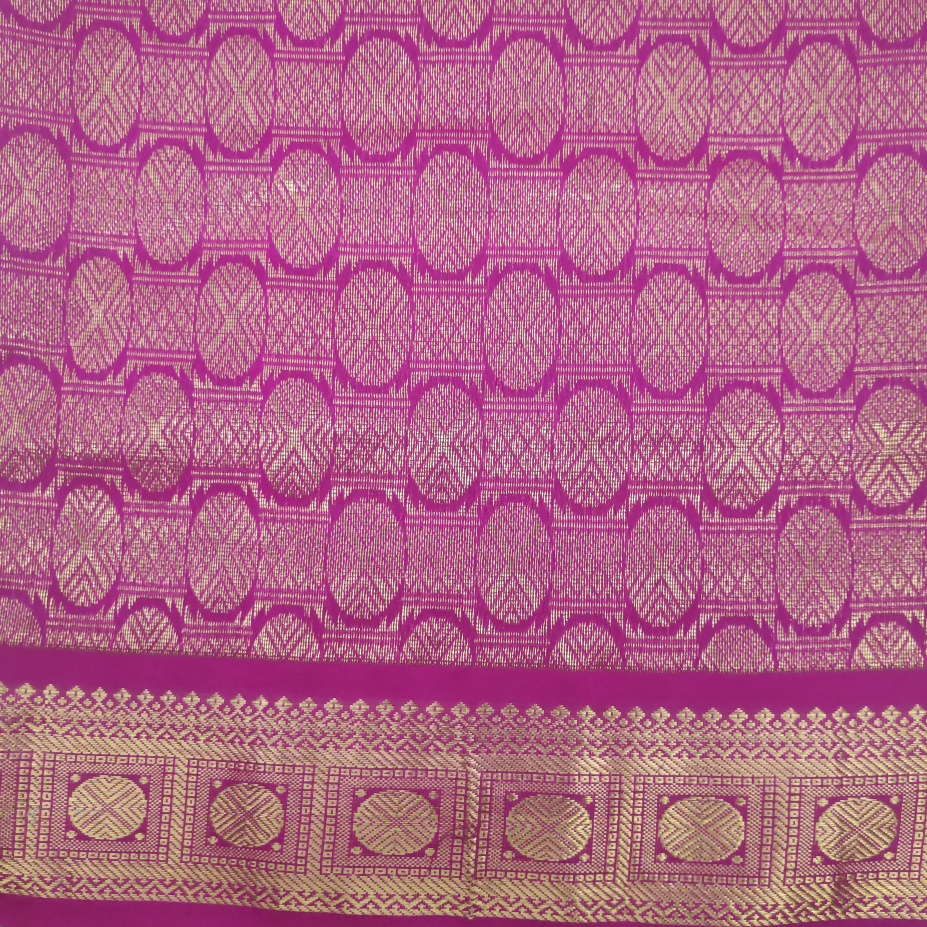 Semi Silk cotton Madisar Embossed