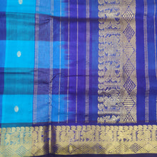 Load image into Gallery viewer, Pure silk cotton- pazhum pazhamum kuttam with butta, 10yards (madisar)