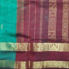 Load image into Gallery viewer, Pure silk cotton, rettai pet with butta-10 yards madisar