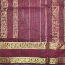 Load image into Gallery viewer, Pure silk cotton, rettai pet with butta-10 yards madisar