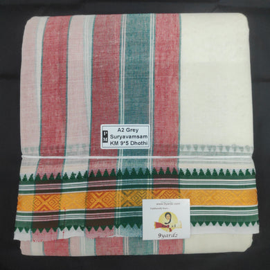 Nagari Cotton Dhothi 9*5