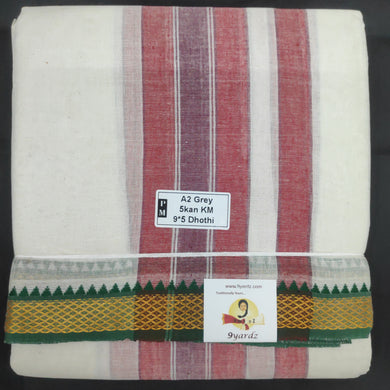 Nagari Cotton Dhothi 9*5