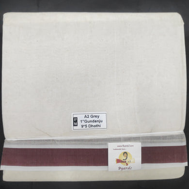 Nagari Cotton Dhothi 9*5