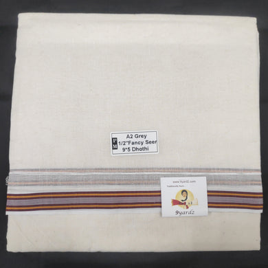 Nagari Cotton Dhothi 9*5