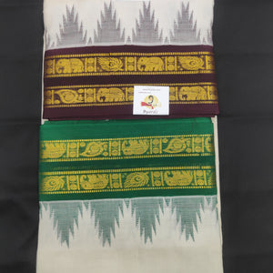 Pure cotton Muhurtham dhoti 9*5