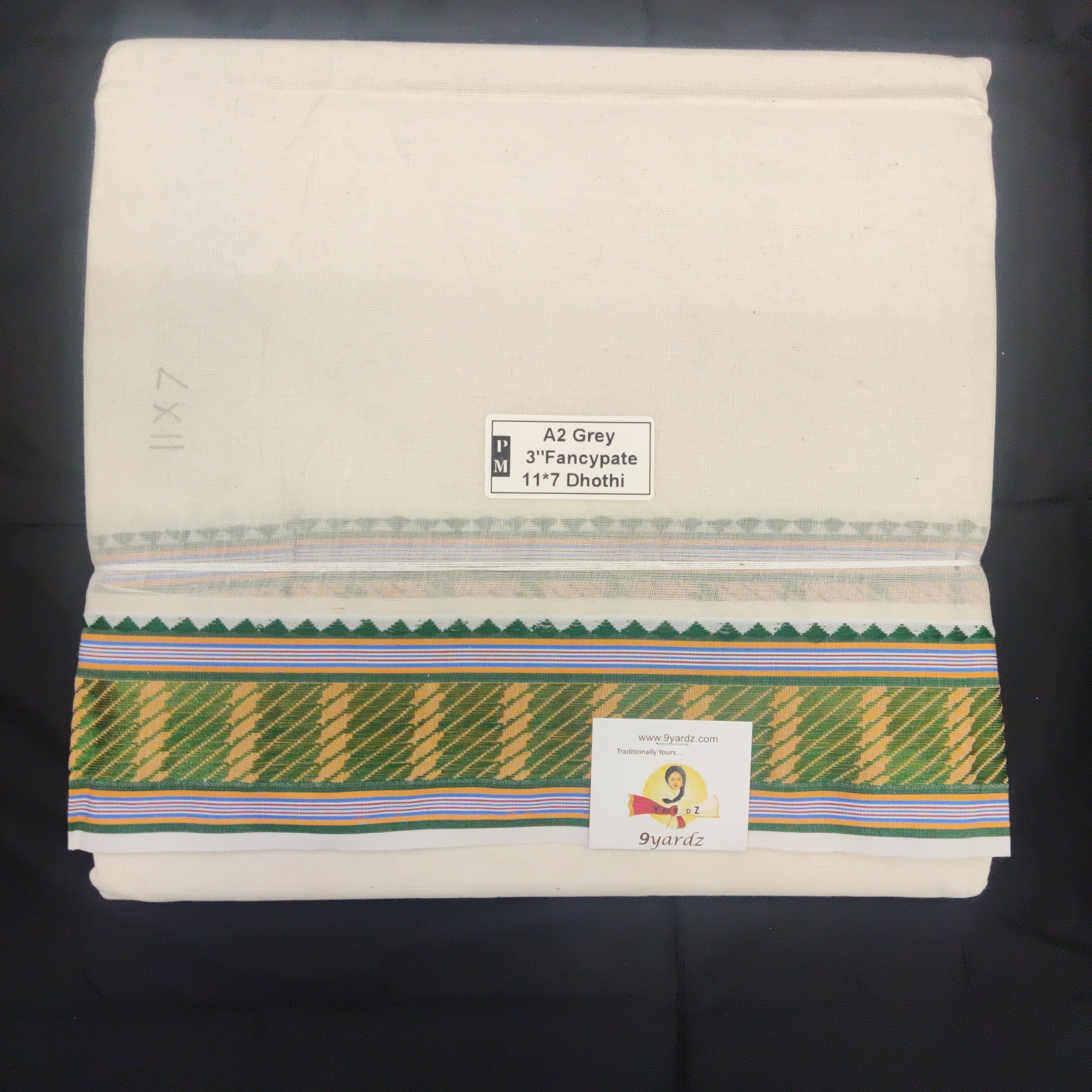 Nagari Cotton Dhoti 11*7