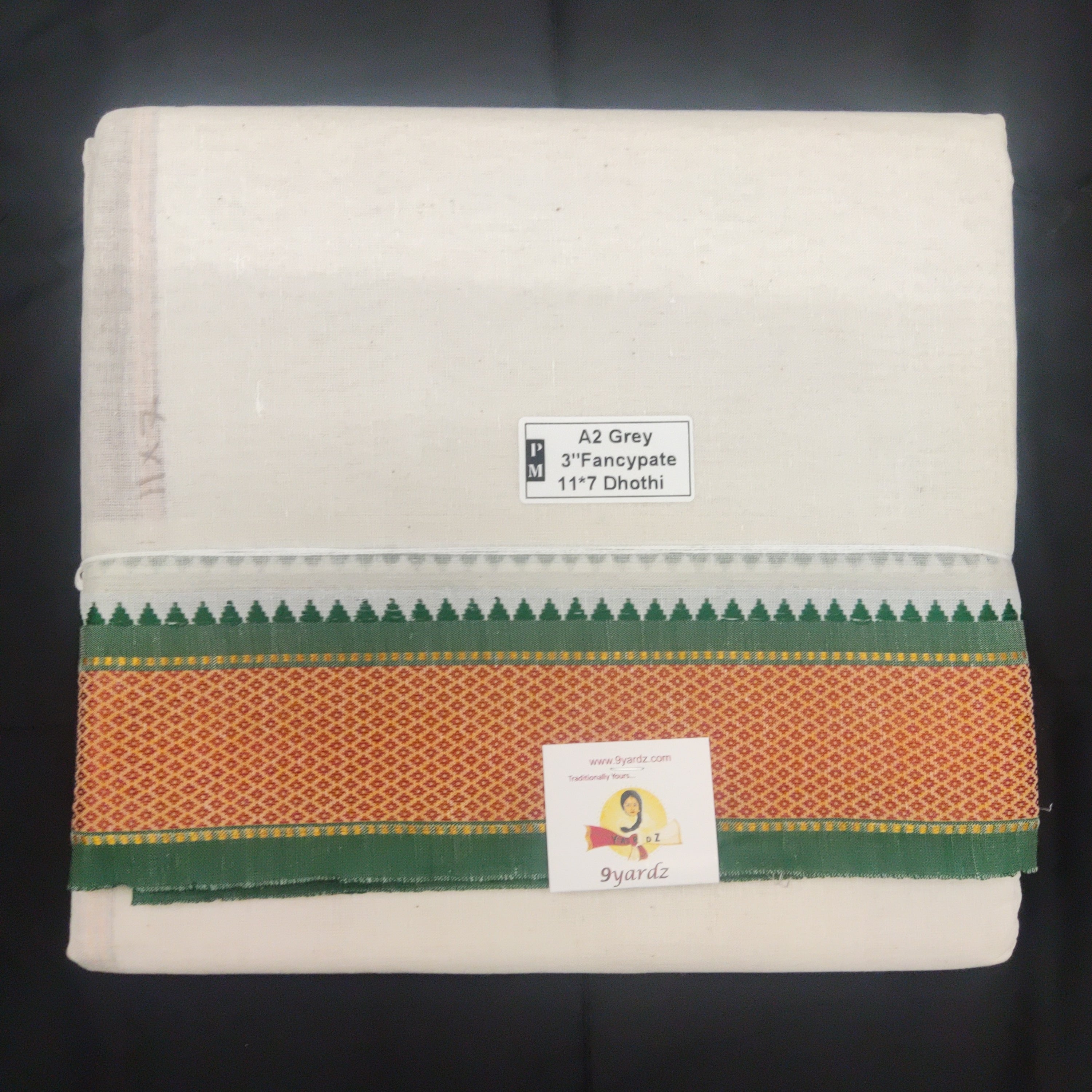 Nagari Cotton Dhoti 11*7