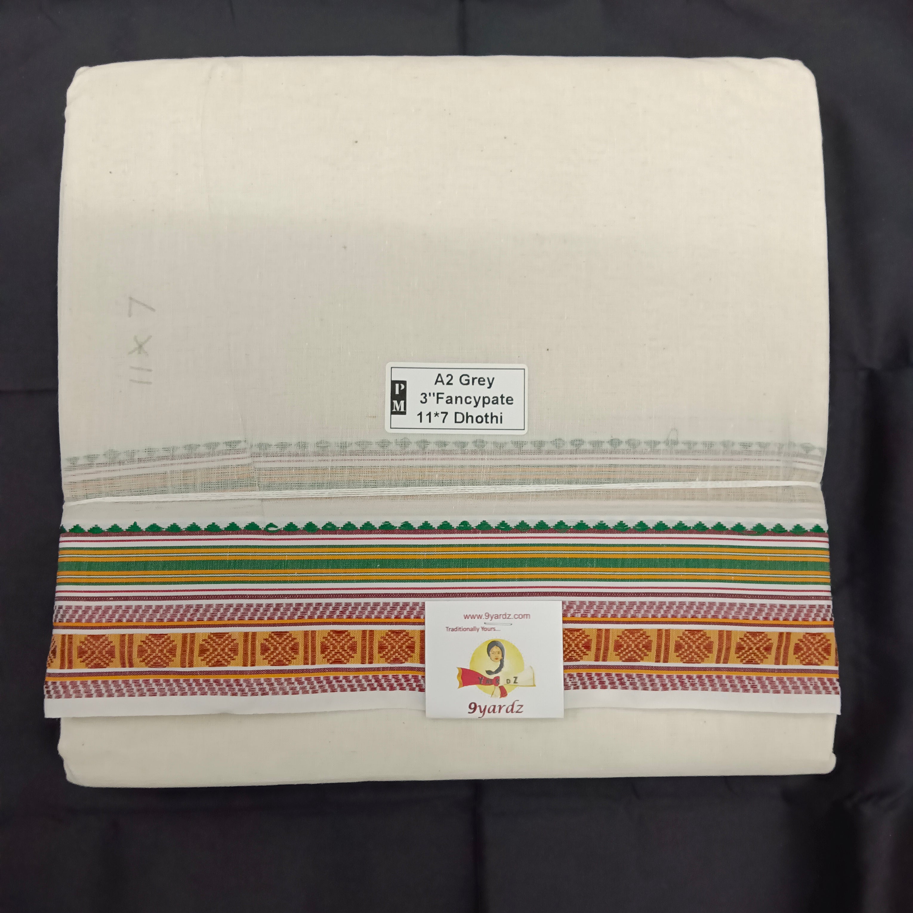 Nagari Cotton Dhoti 11*7