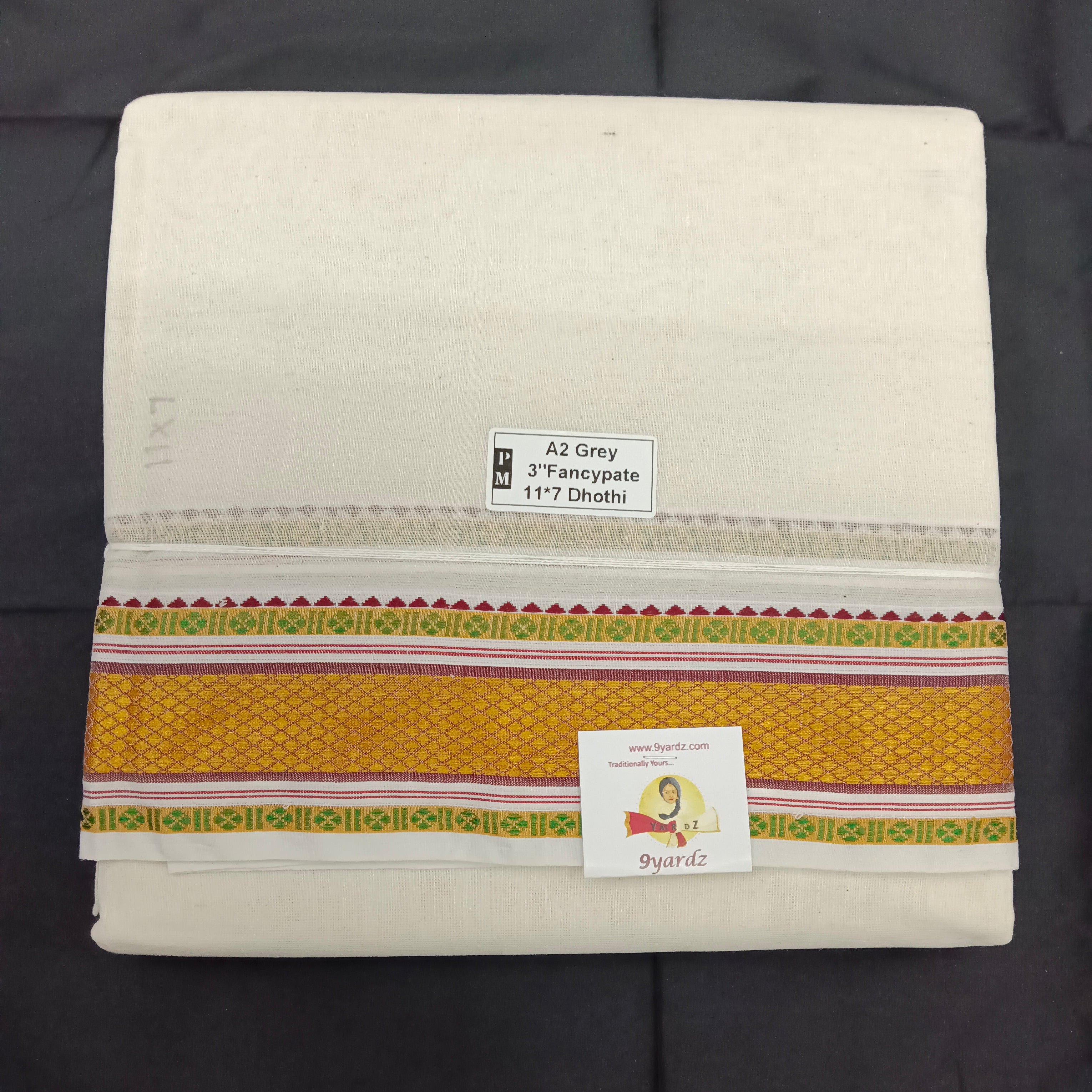 Nagari Cotton Dhoti 11*7