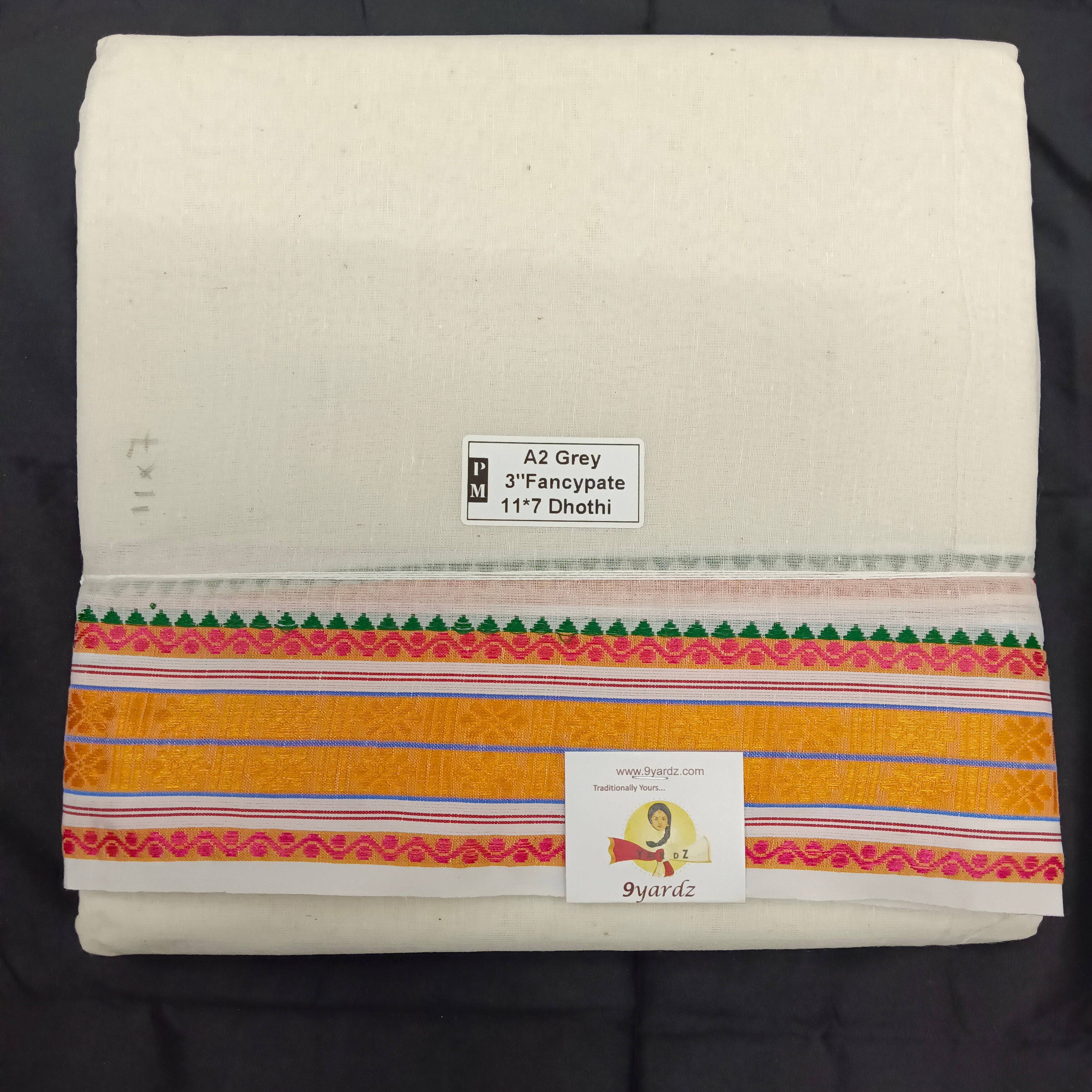 Nagari Cotton Dhoti 11*7