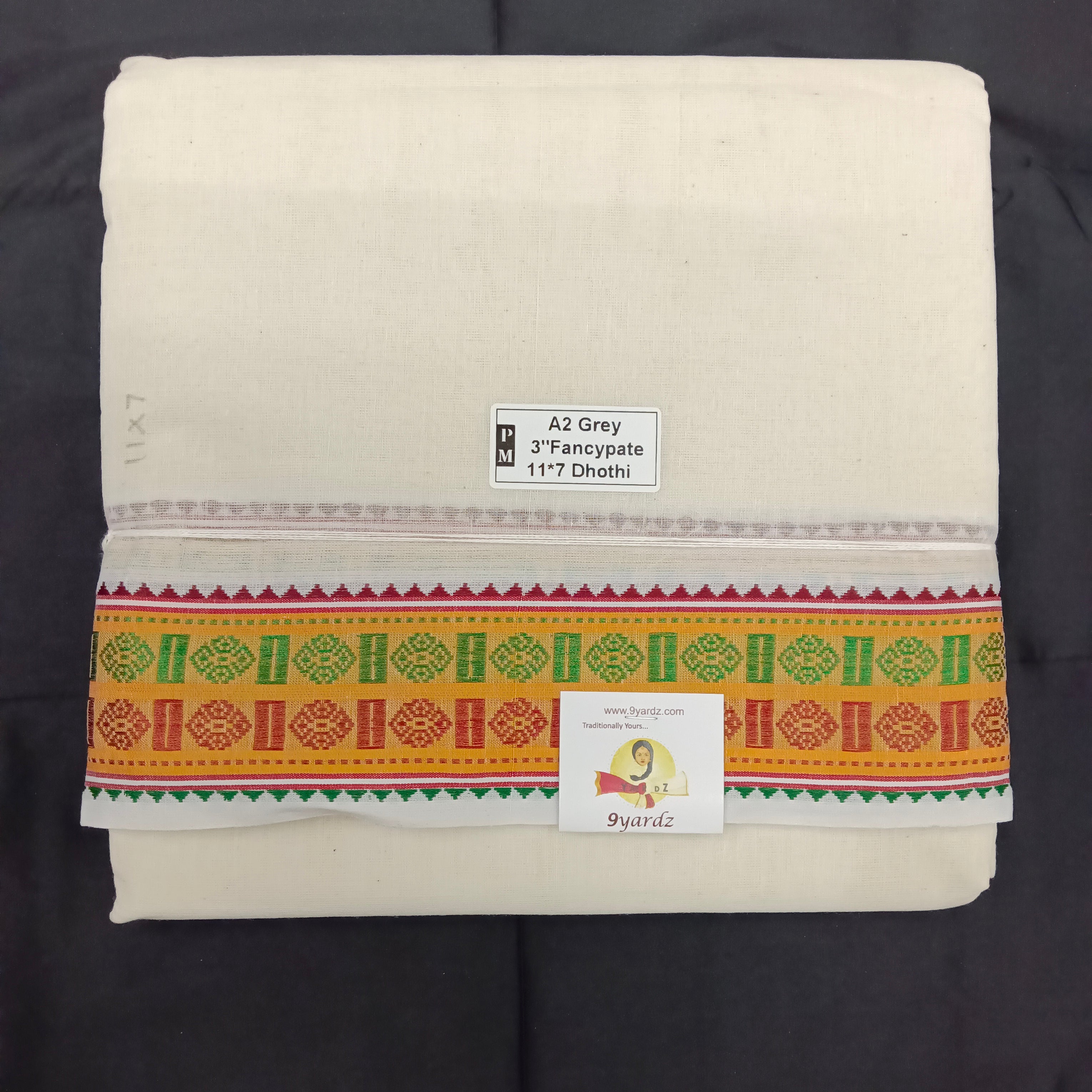 Nagari Cotton Dhoti 11*7