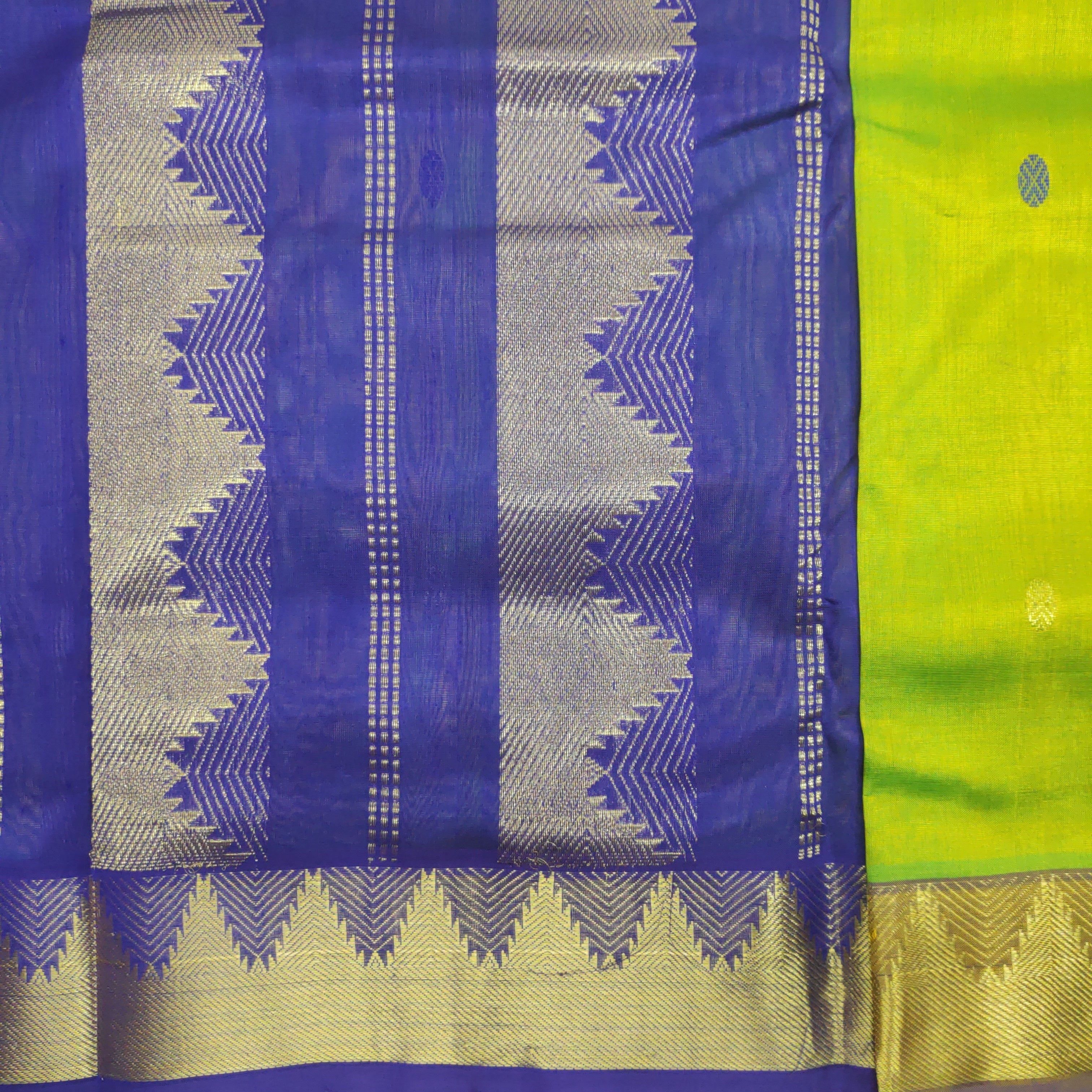 Pure silk cotton -11yards madisar