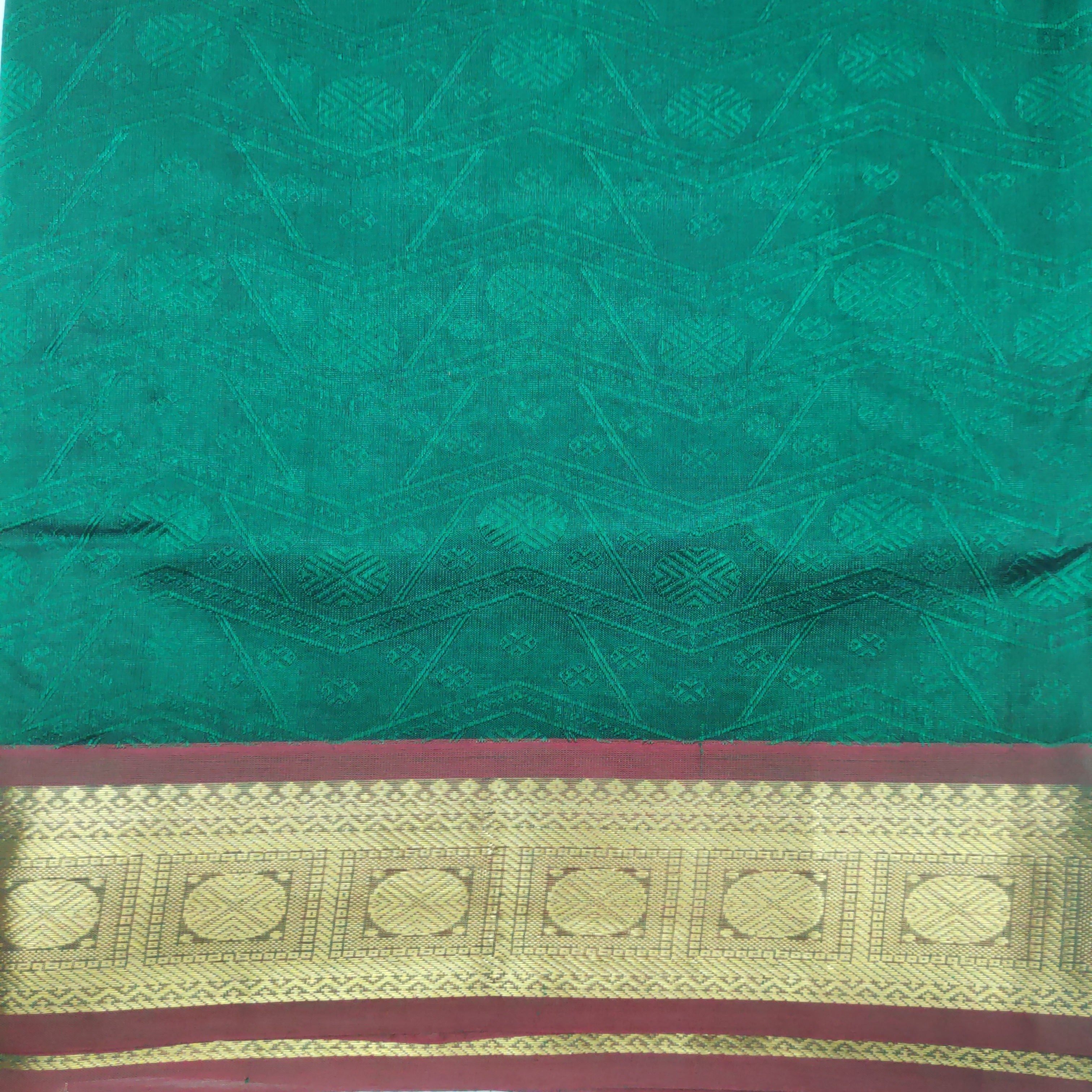 Pure silk cotton- embossed, 10 yards madisar