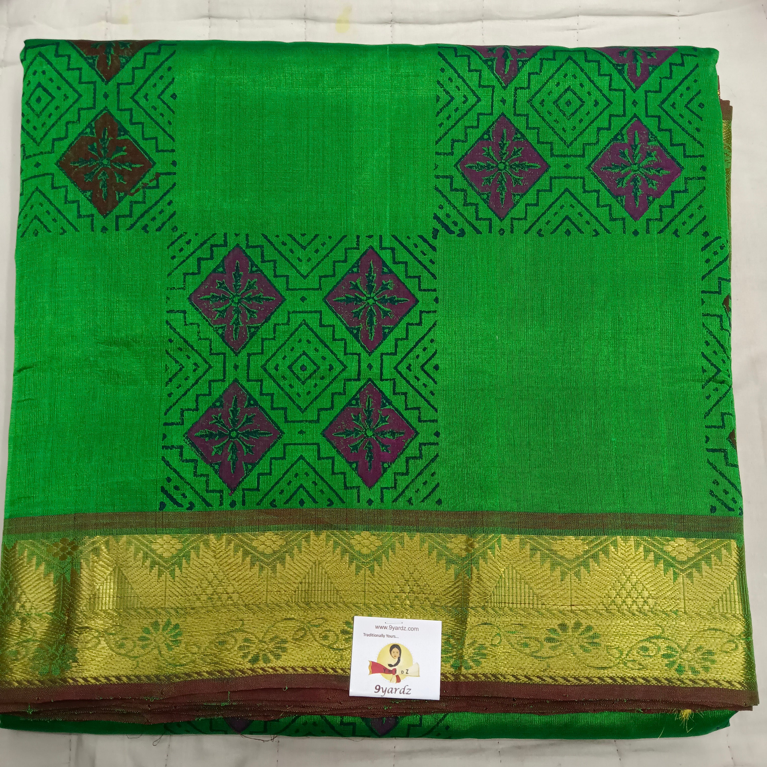 Pure silk cotton-10 yards madisar