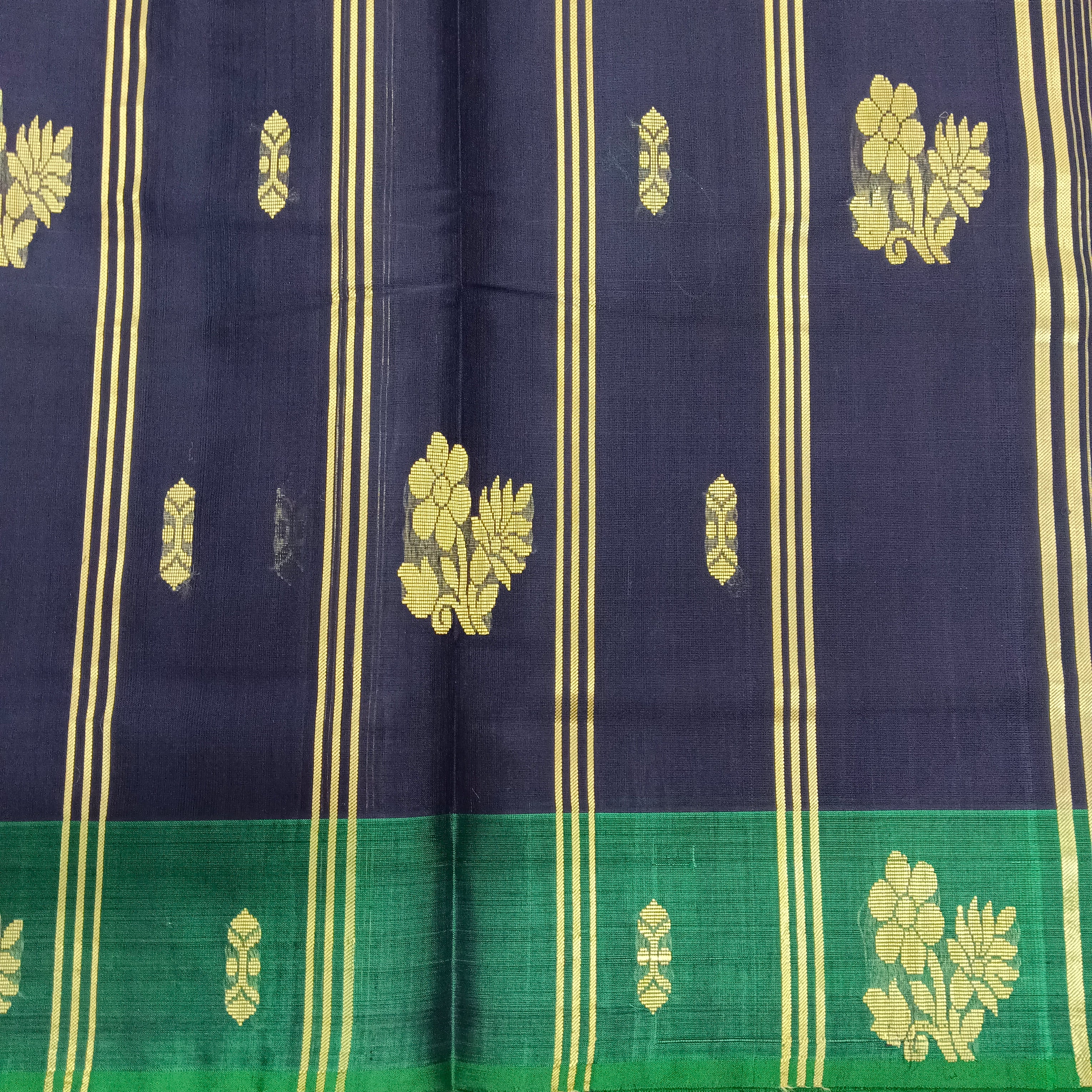 Devendra 10.5yards Body  Embossed