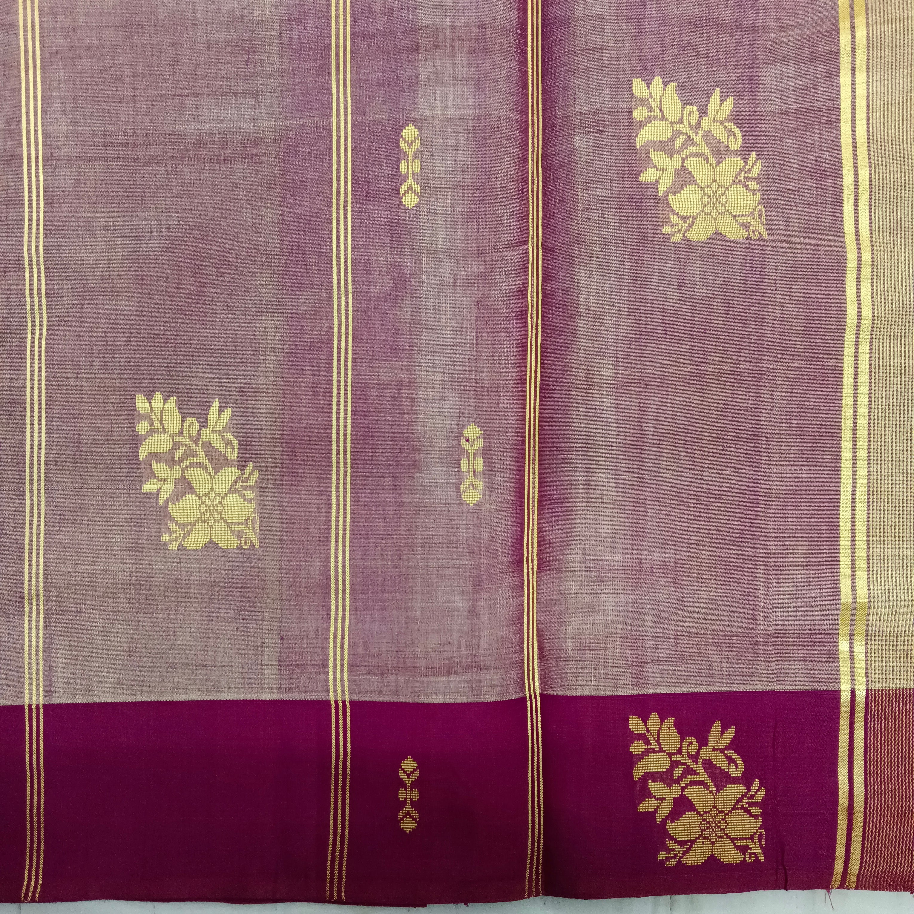 Devendra 10yards Body  Embossed