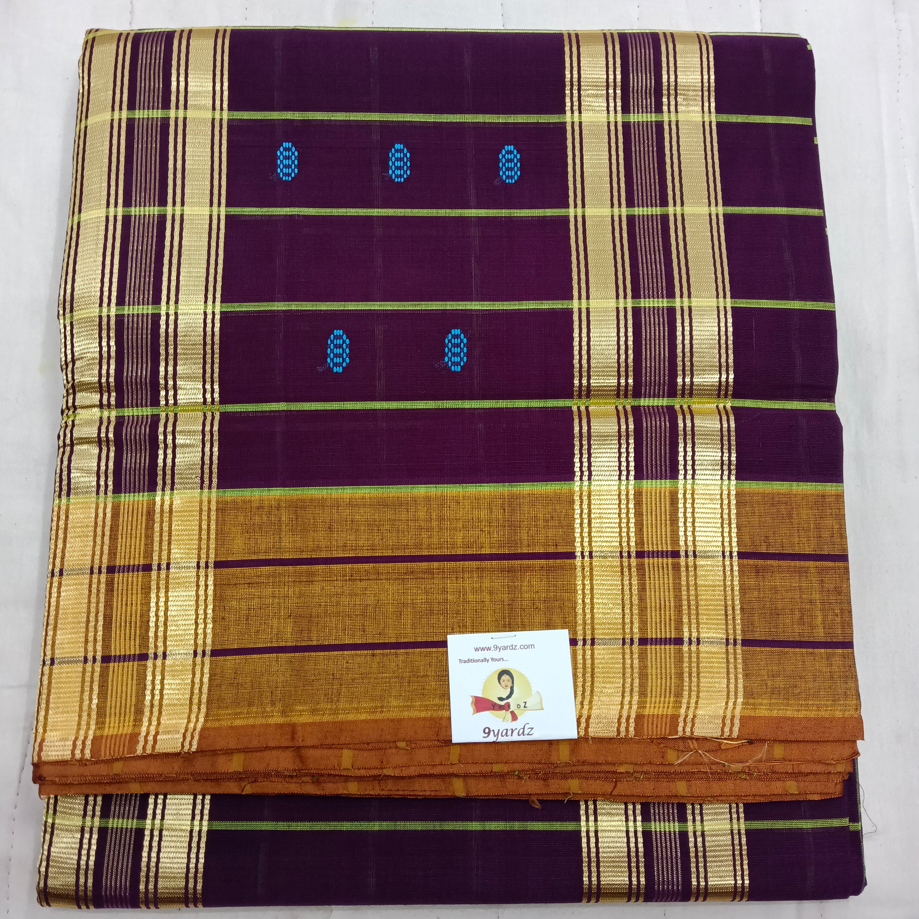 Devendra Checked Butta 10.5yards