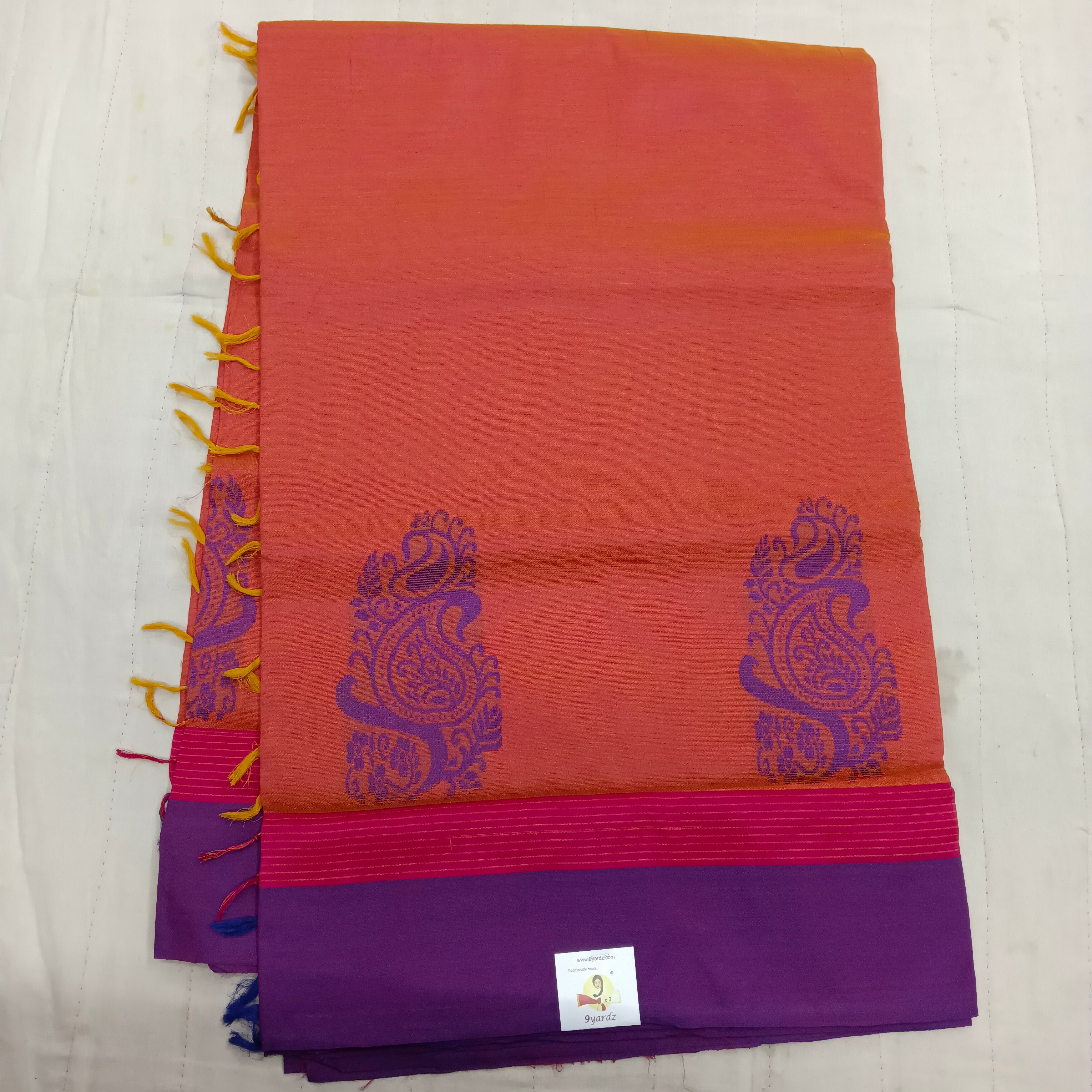 Vaazhainaar pattu 6yard Embossed