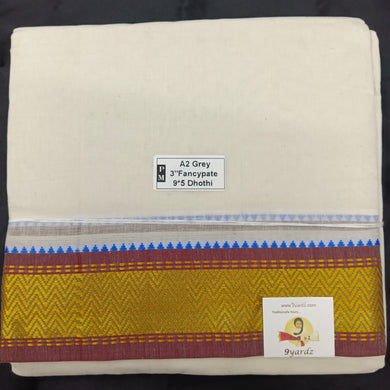 Nagari Cotton Dhothi 9*5