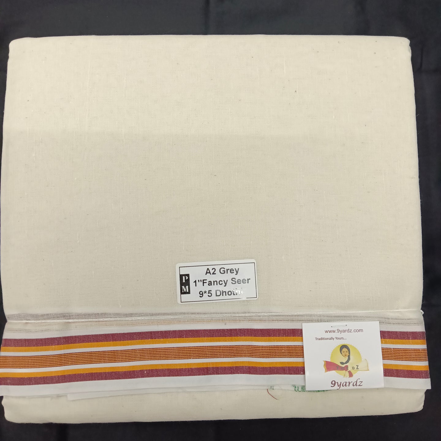 Nagari Cotton Dhothi 9*5