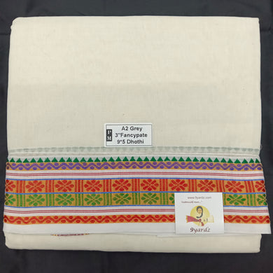 Nagari Cotton Dhothi 9*5