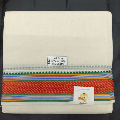 Nagari Cotton Dhothi 9*5