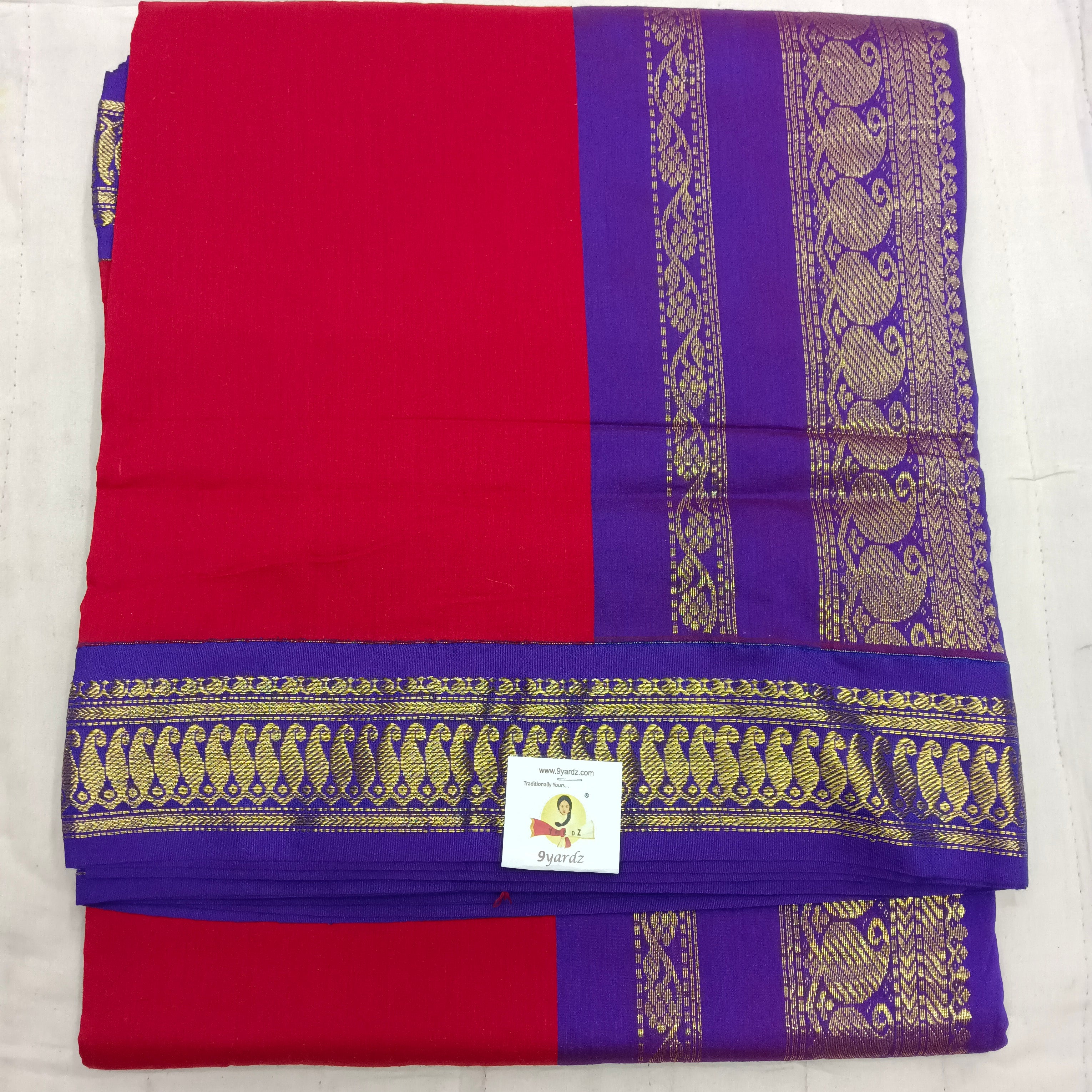 Kalyani Cotton  9.5 yards