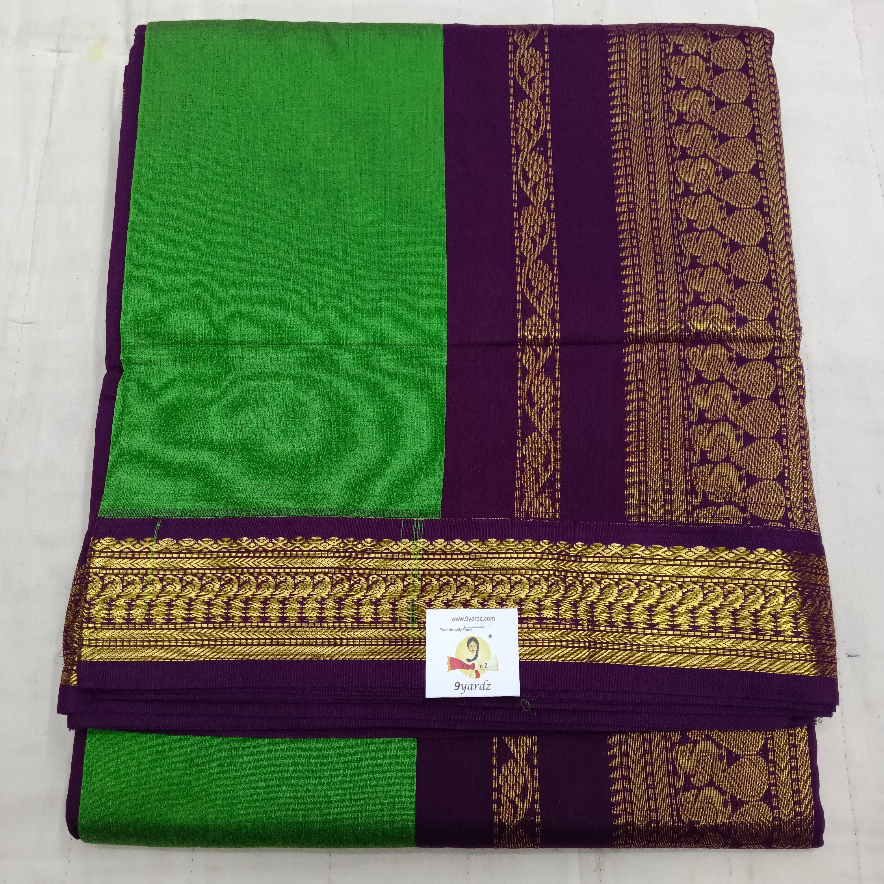 Kalyani Cotton  9.5 yards