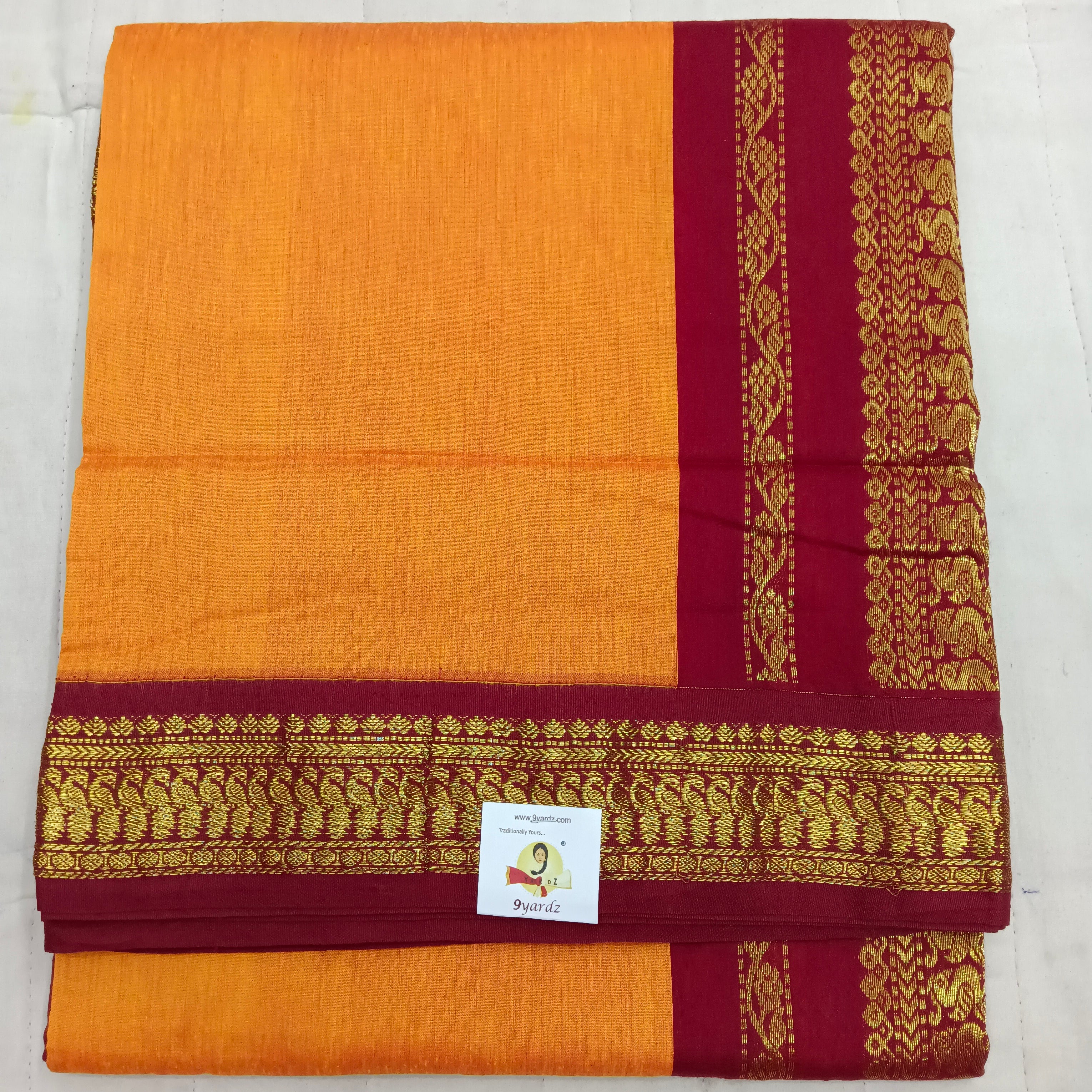 Kalyani Cotton  9.5 yards