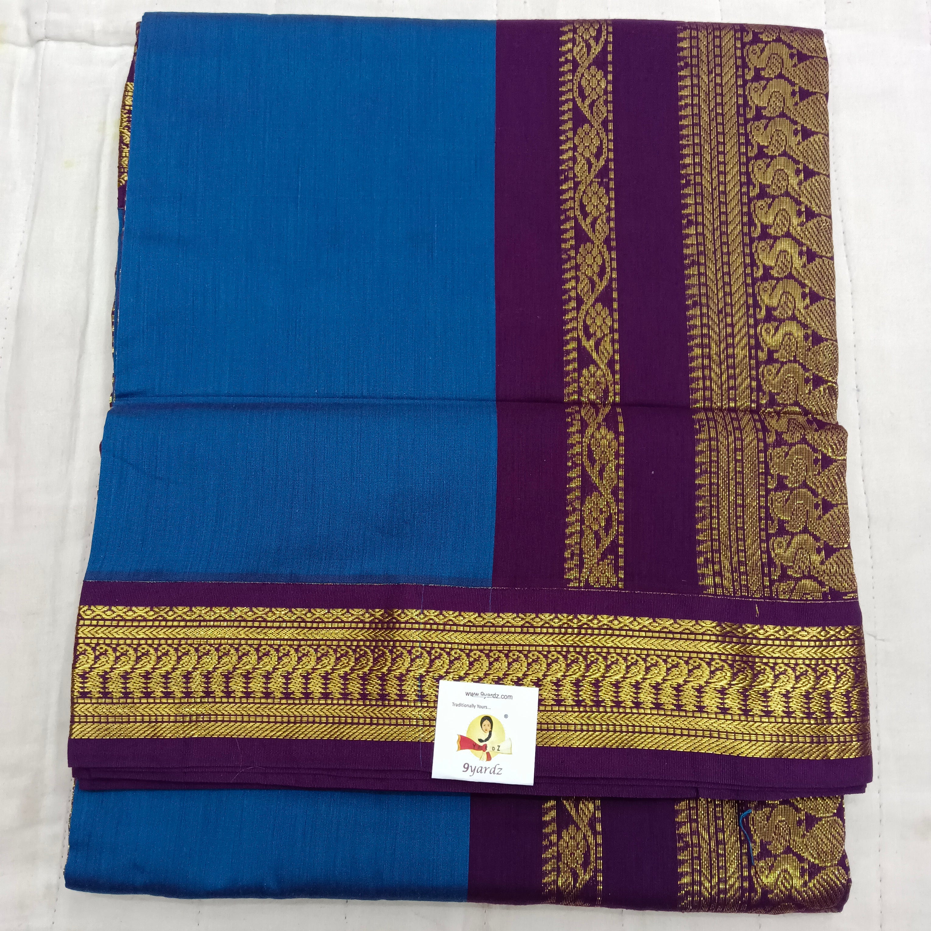 Kalyani Cotton  9.5 yards