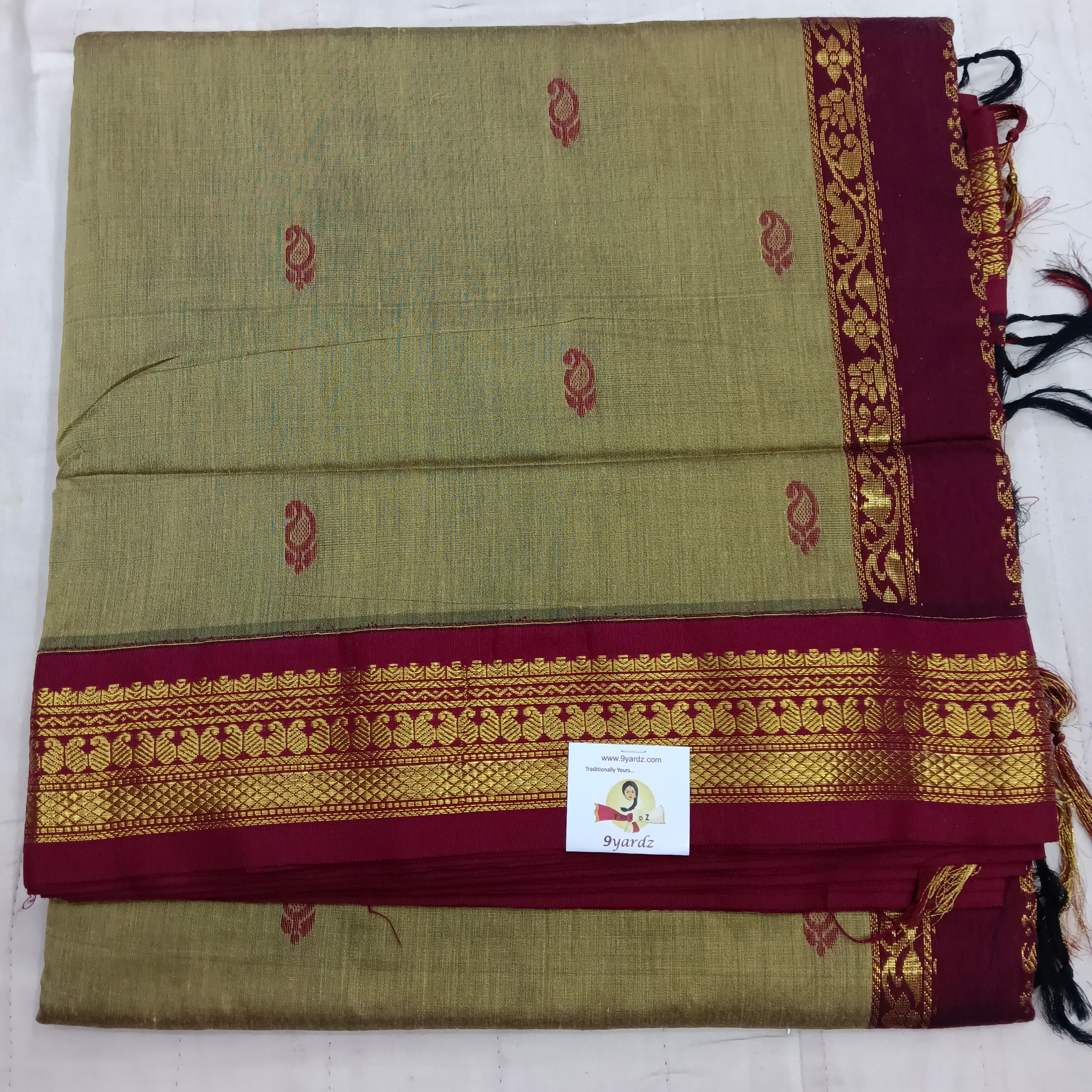 Kalyani Cotton  9.5 yards