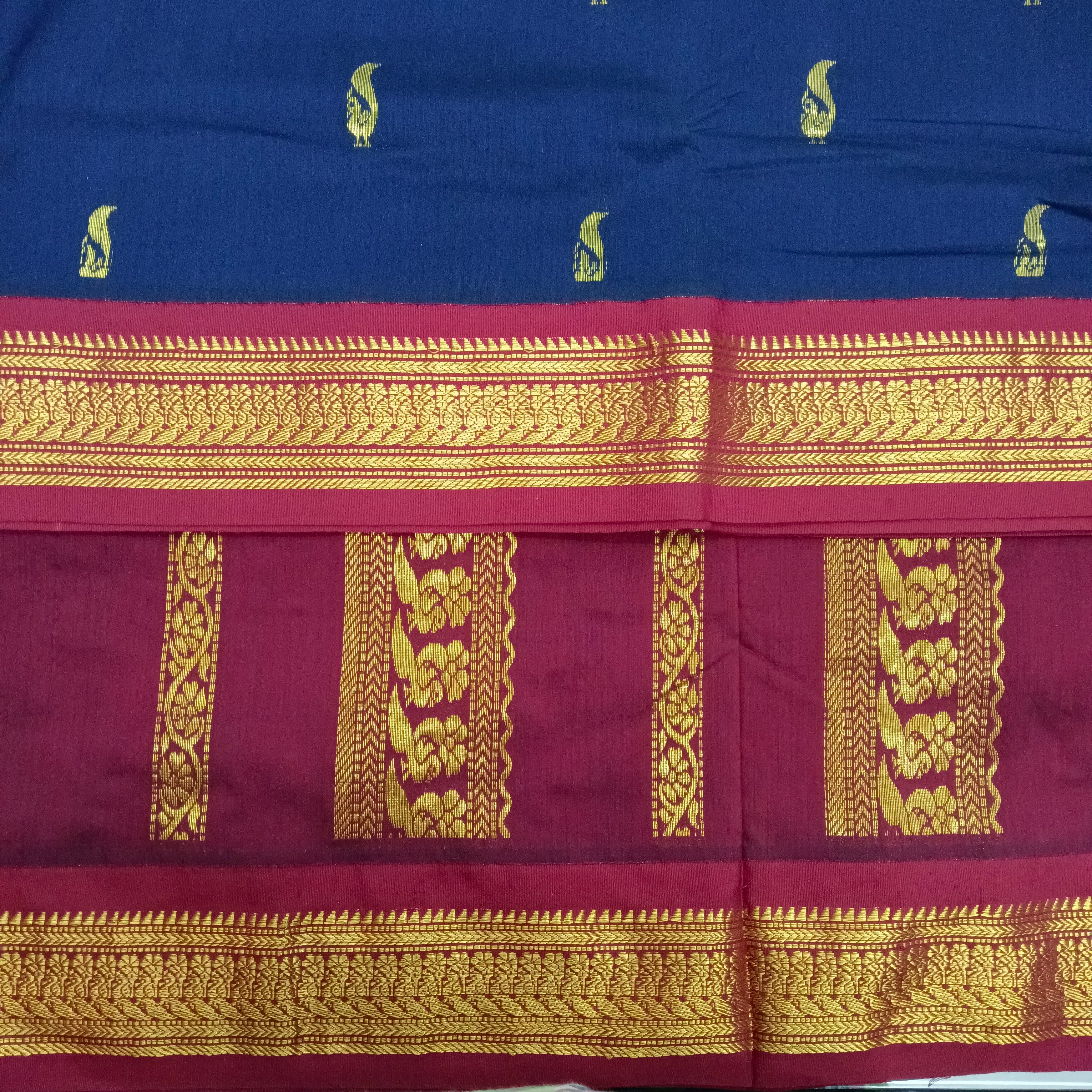 Kalyani Cotton  9.5 yards