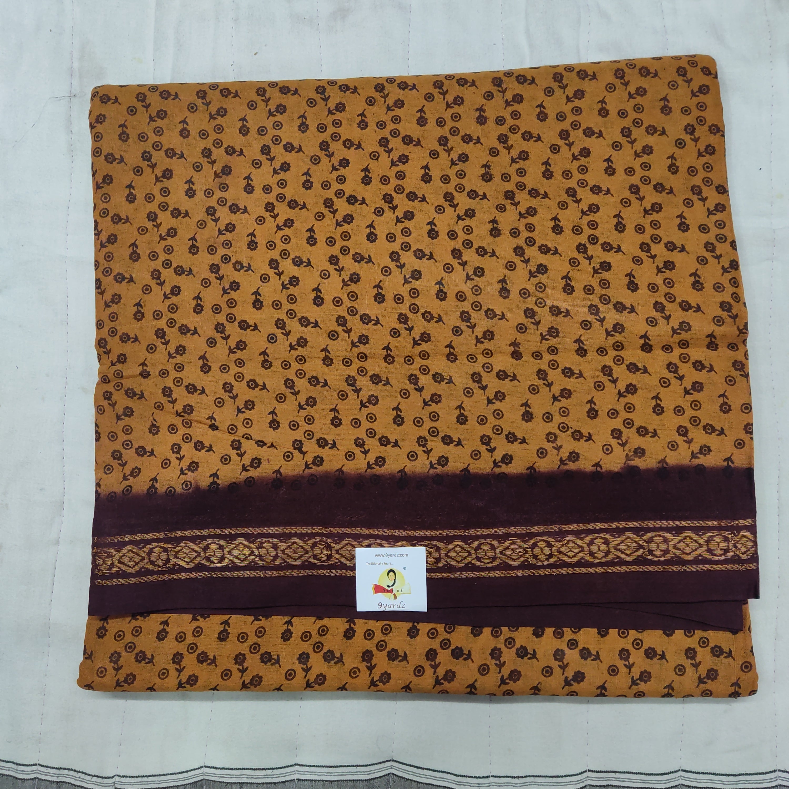 Sungudi cotton 10.5 yards madisar
