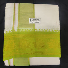 Load image into Gallery viewer, Cotton  Dhothi Jacquard 9*5