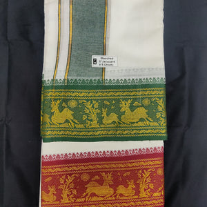 Cotton  Dhothi Jacquard 9*5