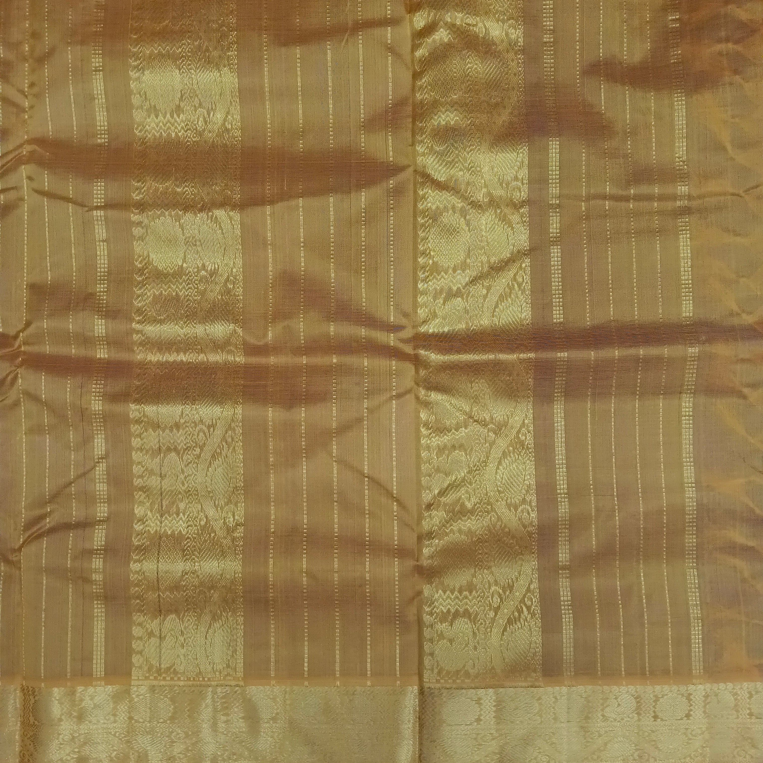 Pure silk cotton with butta -10 yards madisar