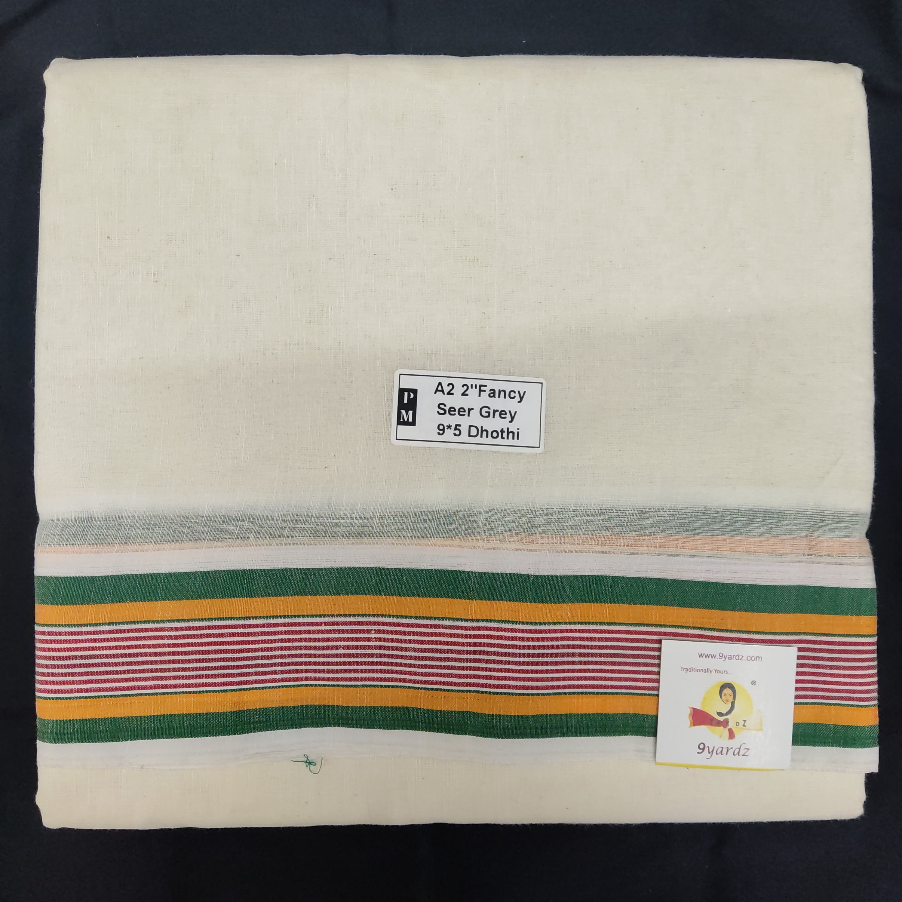 Nagari Cotton Dhothi 9*5