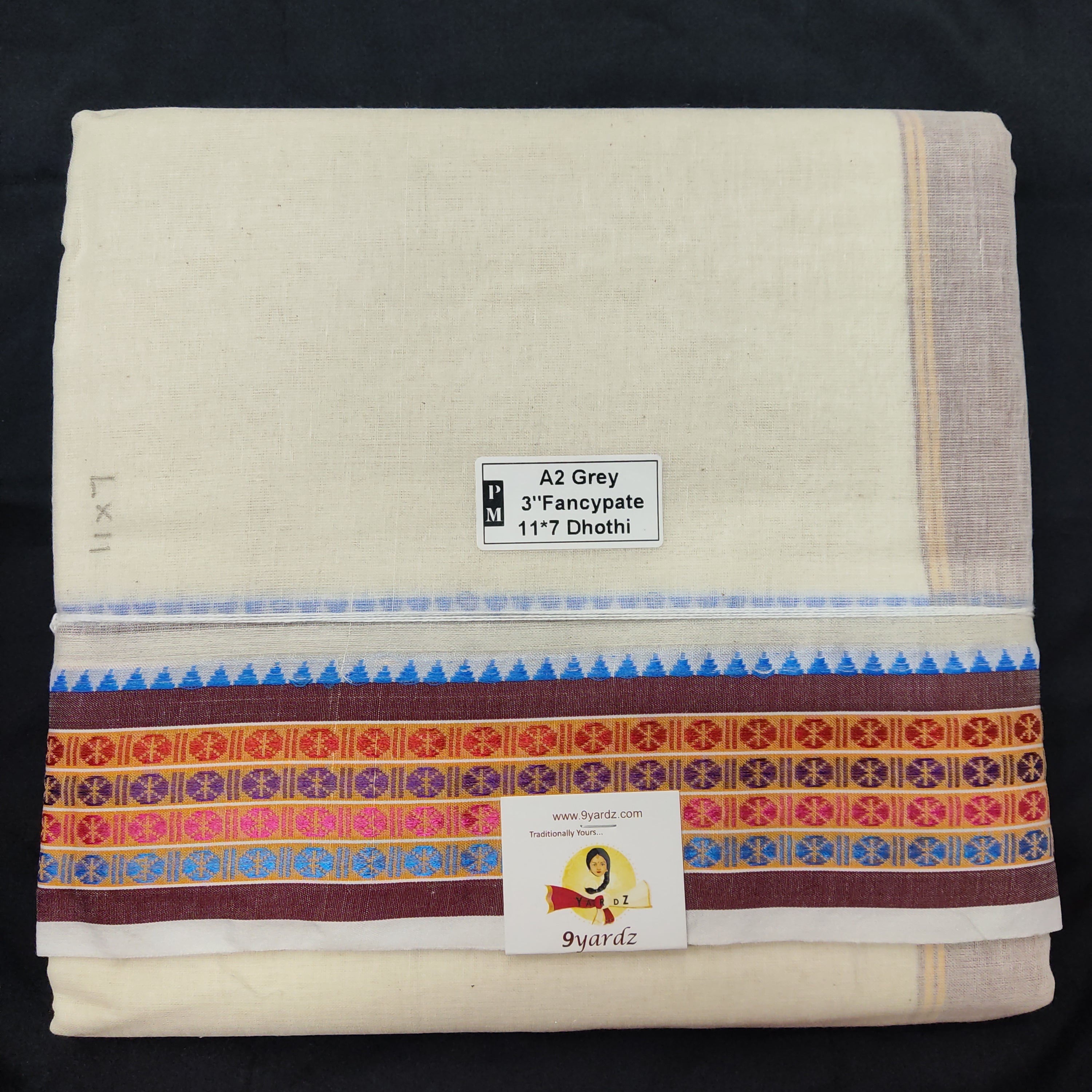 Nagari Cotton Dhoti 11*7